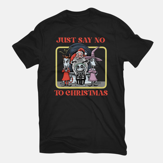 Say No To Christmas-Mens-Premium-Tee-zascanauta