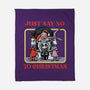 Say No To Christmas-None-Fleece-Blanket-zascanauta