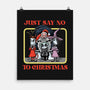 Say No To Christmas-None-Matte-Poster-zascanauta