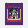 Say No To Christmas-None-Matte-Poster-zascanauta