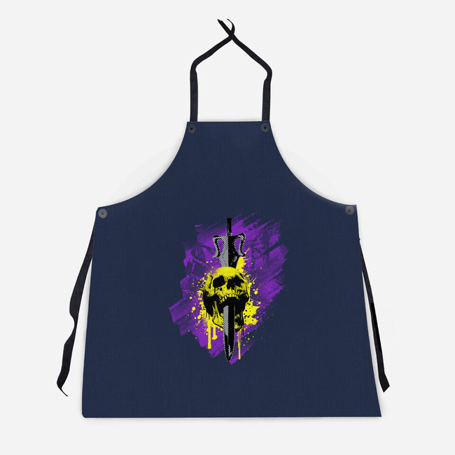 Dead Skull-Unisex-Kitchen-Apron-se7te