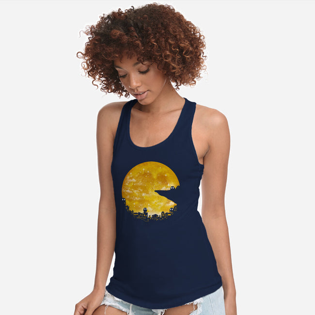 Pacmoon-Womens-Racerback-Tank-dandingeroz