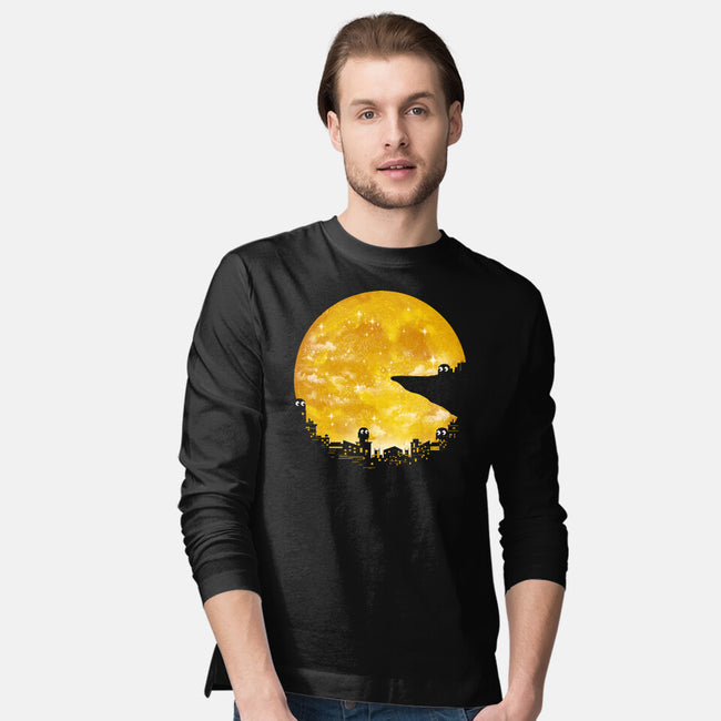 Pacmoon-Mens-Long Sleeved-Tee-dandingeroz