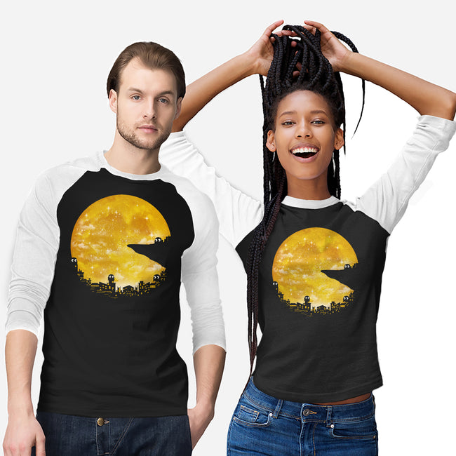 Pacmoon-Unisex-Baseball-Tee-dandingeroz