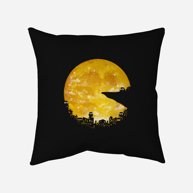 Pacmoon-None-Removable Cover w Insert-Throw Pillow-dandingeroz