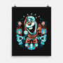 Christmas Snowman-None-Matte-Poster-glitchygorilla