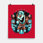 Christmas Snowman-None-Matte-Poster-glitchygorilla