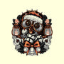 Christmas Robot-None-Glossy-Sticker-glitchygorilla