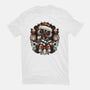 Christmas Robot-Mens-Heavyweight-Tee-glitchygorilla