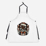 Christmas Robot-Unisex-Kitchen-Apron-glitchygorilla