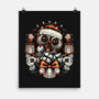 Christmas Robot-None-Matte-Poster-glitchygorilla