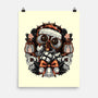 Christmas Robot-None-Matte-Poster-glitchygorilla