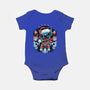 Christmas Alien-Baby-Basic-Onesie-glitchygorilla