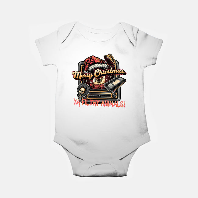 Christmas Animals-Baby-Basic-Onesie-glitchygorilla