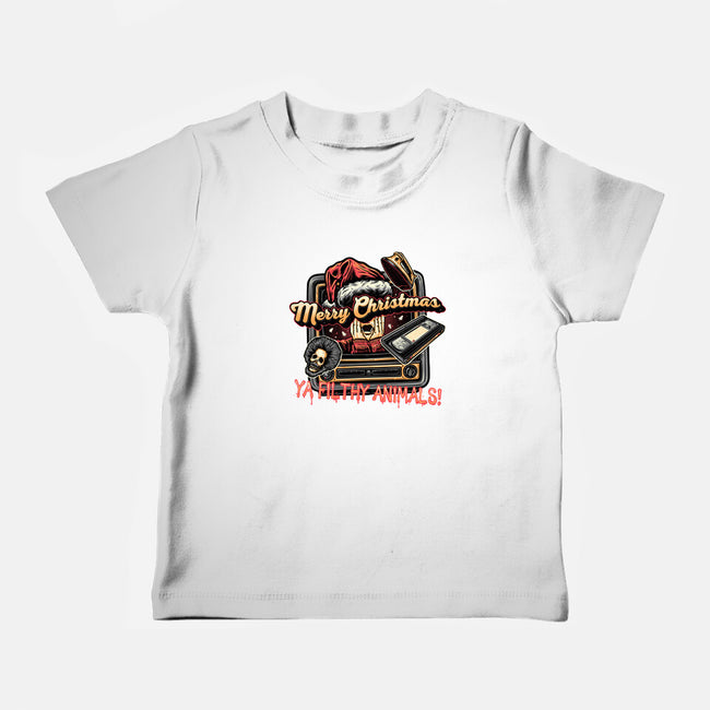 Christmas Animals-Baby-Basic-Tee-glitchygorilla