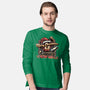 Christmas Animals-Mens-Long Sleeved-Tee-glitchygorilla