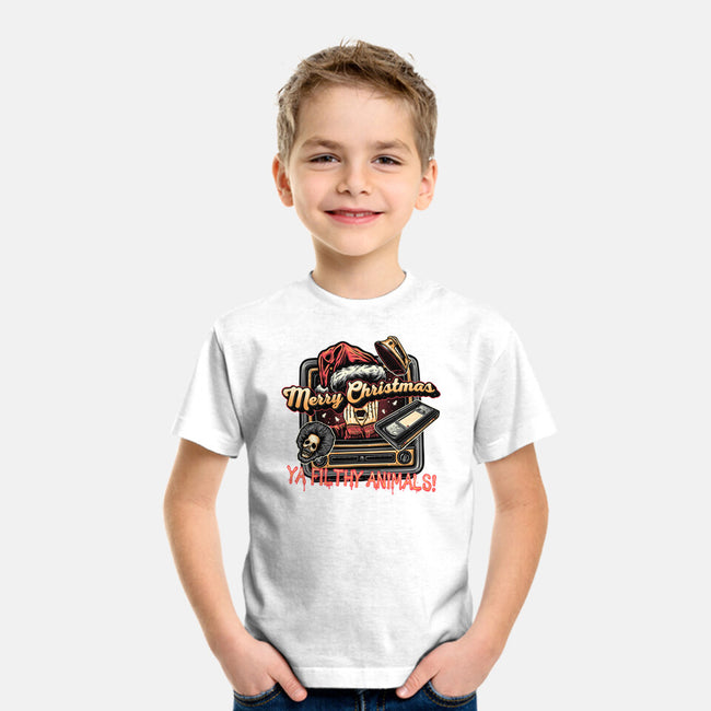 Christmas Animals-Youth-Basic-Tee-glitchygorilla