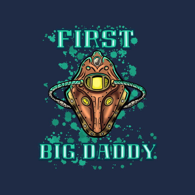 First Big Daddy-Baby-Basic-Tee-nickzzarto