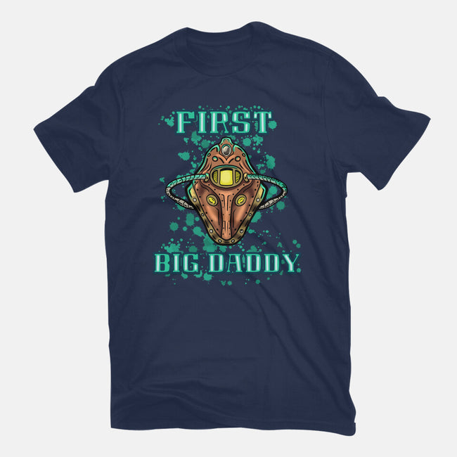 First Big Daddy-Mens-Heavyweight-Tee-nickzzarto