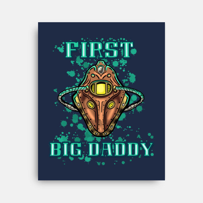 First Big Daddy-None-Stretched-Canvas-nickzzarto