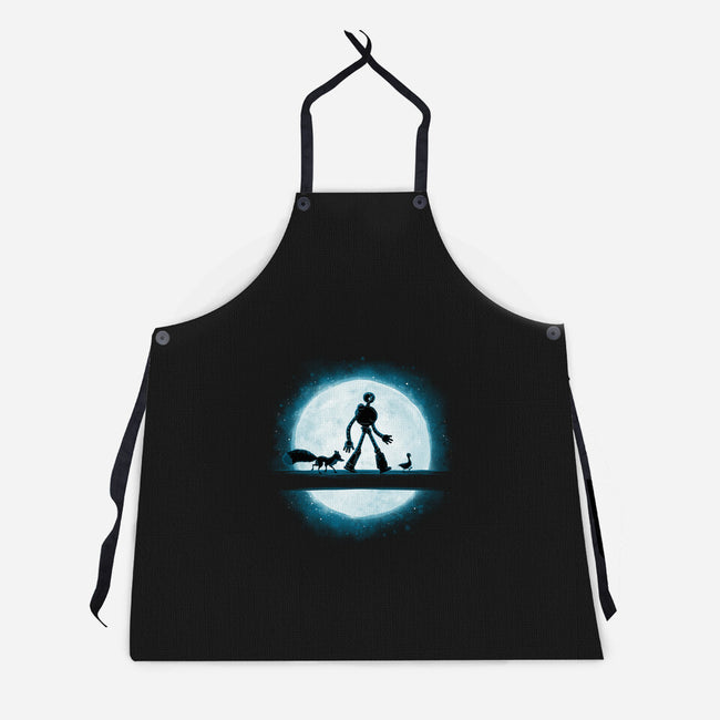 Hakuna Robot-Unisex-Kitchen-Apron-teesgeex