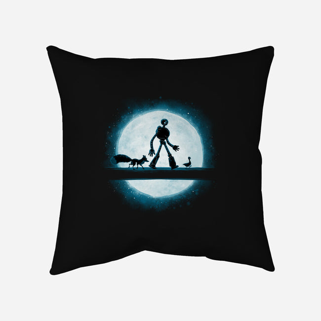 Hakuna Robot-None-Removable Cover w Insert-Throw Pillow-teesgeex