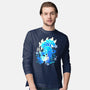 Ice Kawaii Kitsune-Mens-Long Sleeved-Tee-NemiMakeit