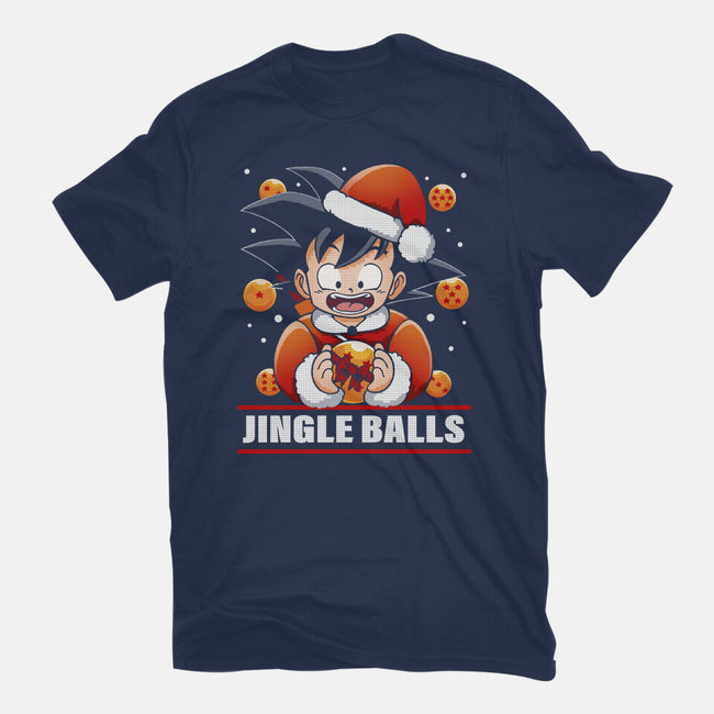 Jingle Balls-Womens-Basic-Tee-Vallina84