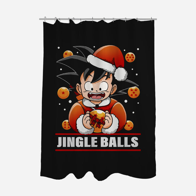 Jingle Balls-None-Polyester-Shower Curtain-Vallina84