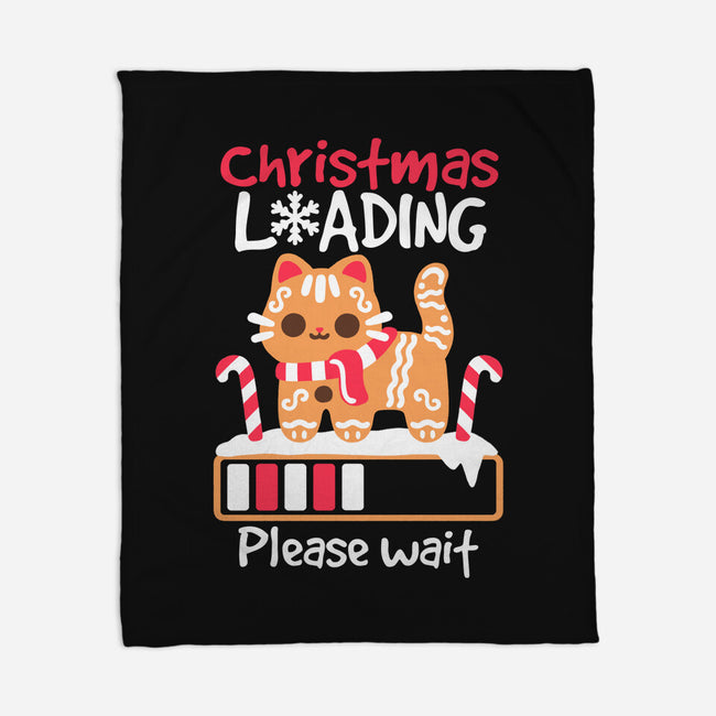 Christmas Loading-None-Fleece-Blanket-NemiMakeit