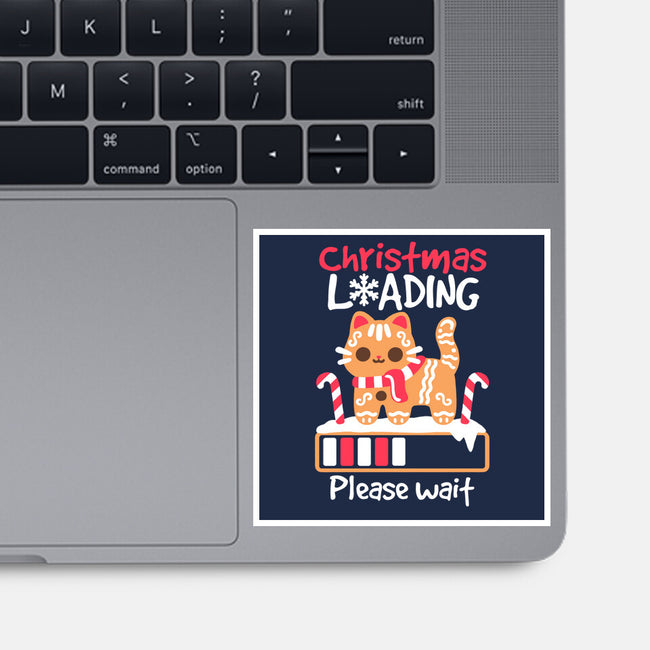 Christmas Loading-None-Glossy-Sticker-NemiMakeit