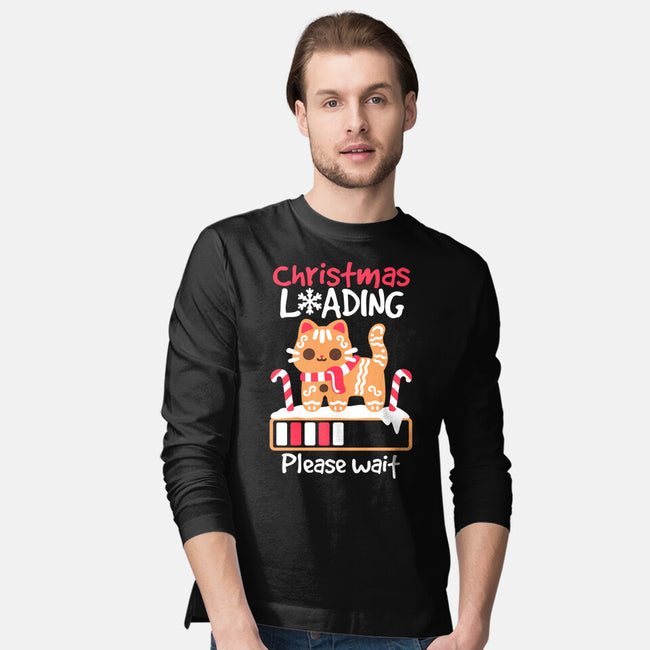 Christmas Loading-Mens-Long Sleeved-Tee-NemiMakeit