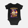 Wizard Cat Fireball-Baby-Basic-Onesie-Studio Mootant