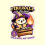 Wizard Cat Fireball-None-Matte-Poster-Studio Mootant