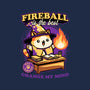 Wizard Cat Fireball-Mens-Heavyweight-Tee-Studio Mootant