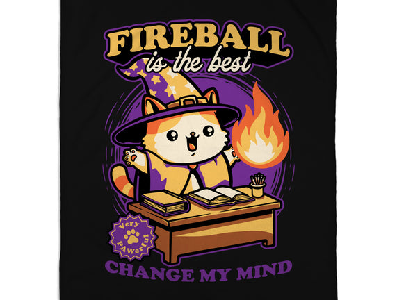 Wizard Cat Fireball