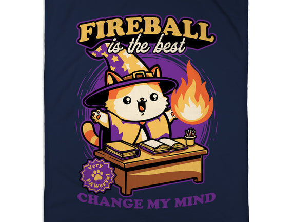 Wizard Cat Fireball