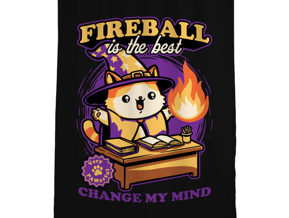 Wizard Cat Fireball