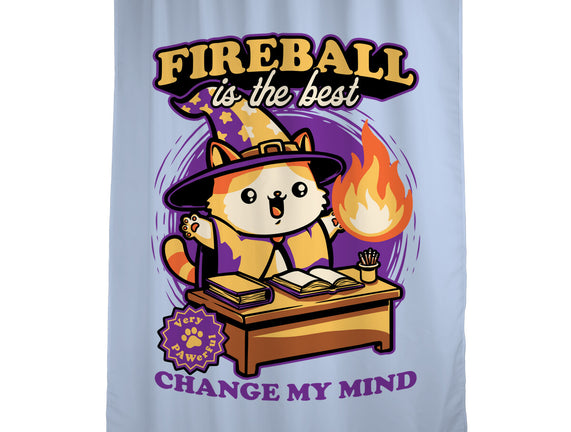 Wizard Cat Fireball