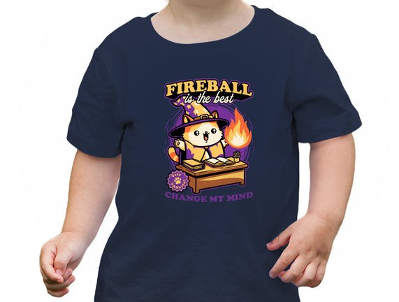 Wizard Cat Fireball