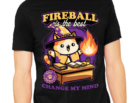 Wizard Cat Fireball