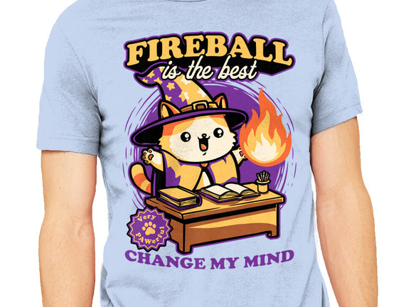 Wizard Cat Fireball