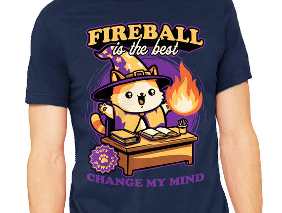 Wizard Cat Fireball