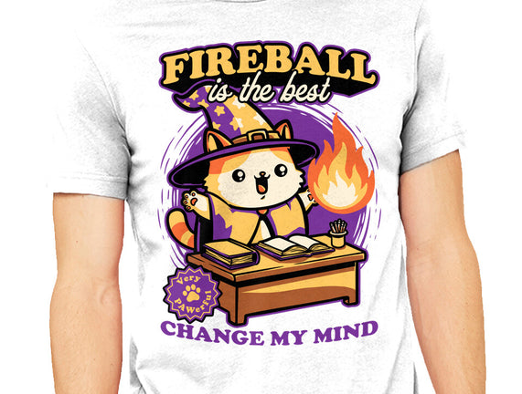 Wizard Cat Fireball