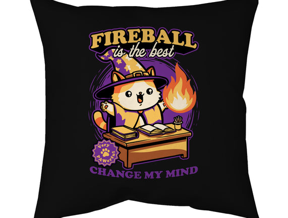 Wizard Cat Fireball