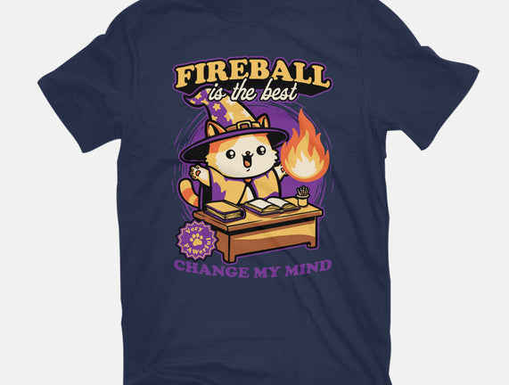 Wizard Cat Fireball