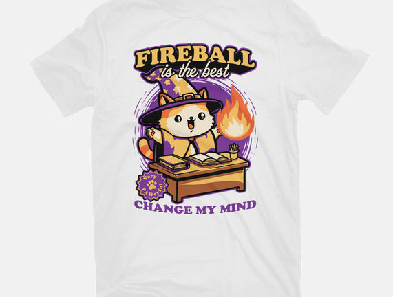 Wizard Cat Fireball