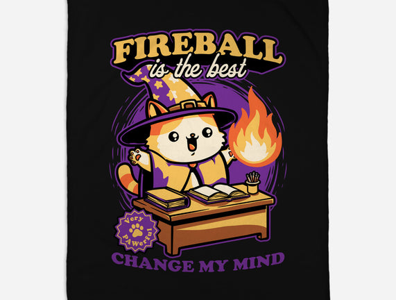 Wizard Cat Fireball