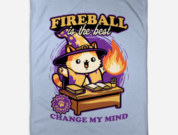 Wizard Cat Fireball