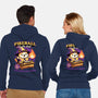 Wizard Cat Fireball-Unisex-Zip-Up-Sweatshirt-Studio Mootant